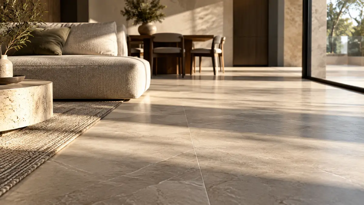 colore e luce dei pavimenti in ceramica